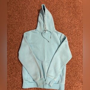 Women snipes light blue hoodie suit warm winter fall medium